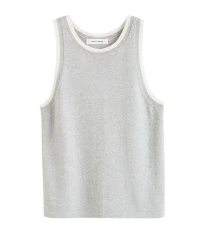 Chinti & Parker Knitted Tank Top In Grey