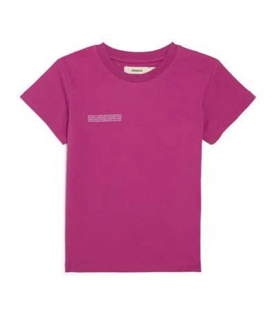 Pangaia Kids' Cotton 365 T-shirt (3-12 Years) In Purple