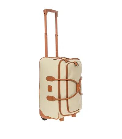 Bric's Soft Firenze Cabin Duffel Suitcase (55cm) In White