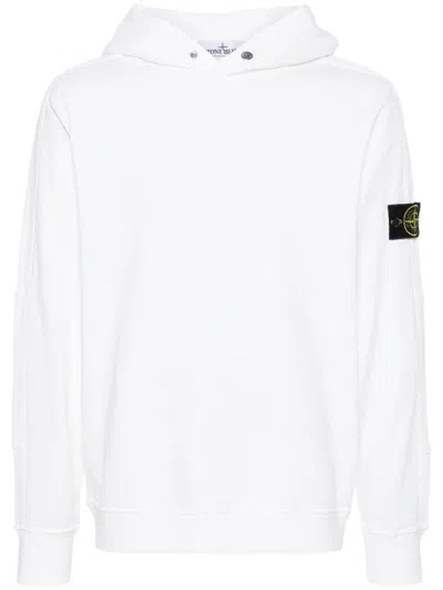Stone Island Sweatshirt Clothing In White