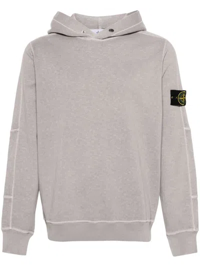 Stone Island Sweatshirt Clothing In Grey