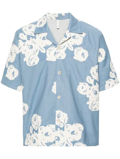 Sunflower Cayo Shirt Ss Clothing In 210 Blue