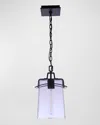 Ellington/litex Smithy-1 Light Pendant In Animal Print