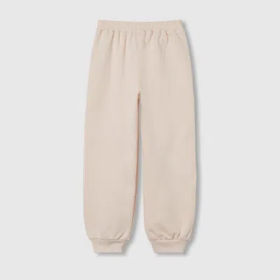 Gucci 1921 Cotton Jogging Pants In Pink