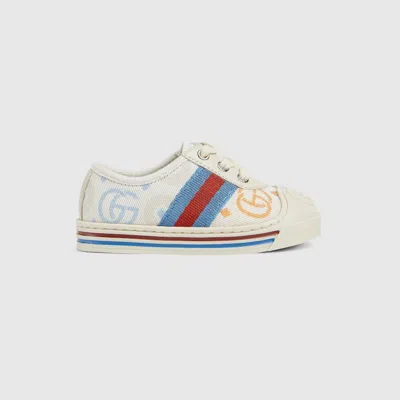 Gucci Babies' Web Sneaker In White