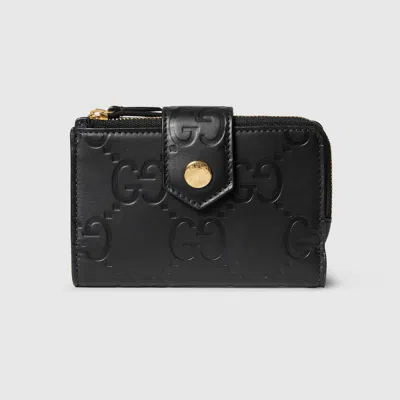 Gucci Gg Medium Wallet In Black