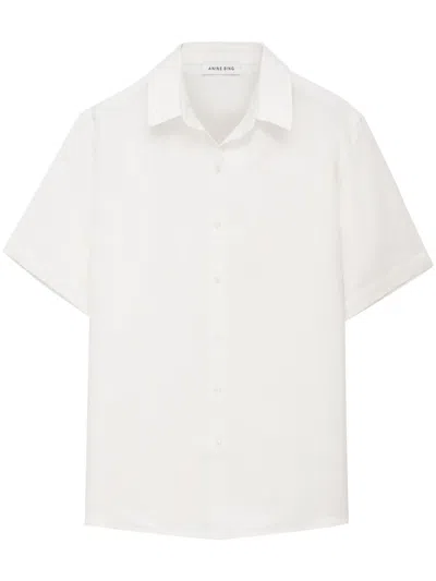 Anine Bing Bruni Shirt Clothing In White