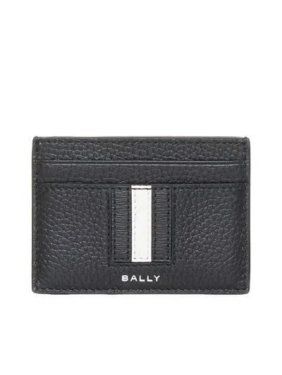 Bally Wallets In Black+palladio