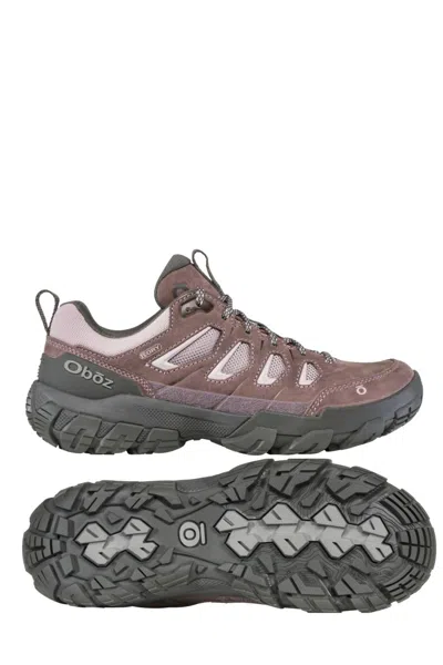 Oboz Women's Sawtooth X Low B-dry Hiking Shoes In Lupine In Multi