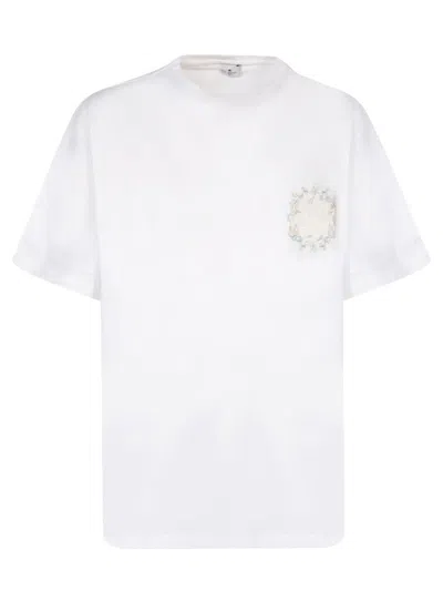 Etro T-shirts In White