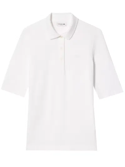 Lacoste Polo Clothing In White