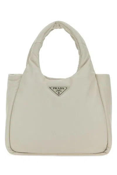 Prada Handbags. In Bianco