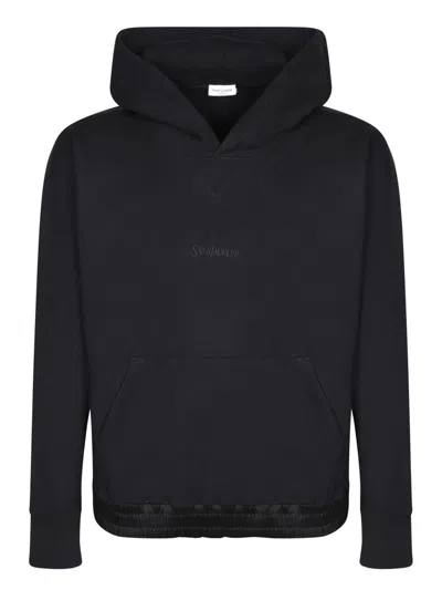 Saint Laurent Sweatshirts In Black