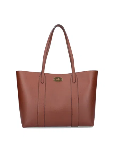 Mulberry 'bayswater' Tote Bag In Brown