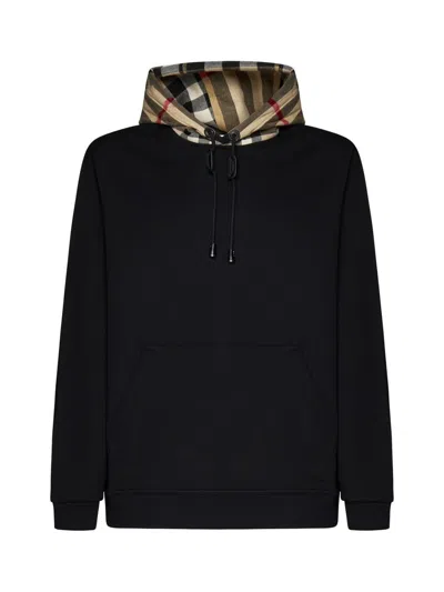 Burberry Sweaters In Black