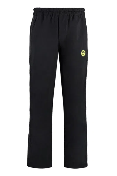 Barrow Technical Fabric Pants In Black