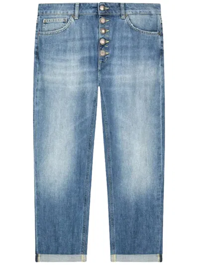 Dondup Jewel Koons Pants Clothing In Blue