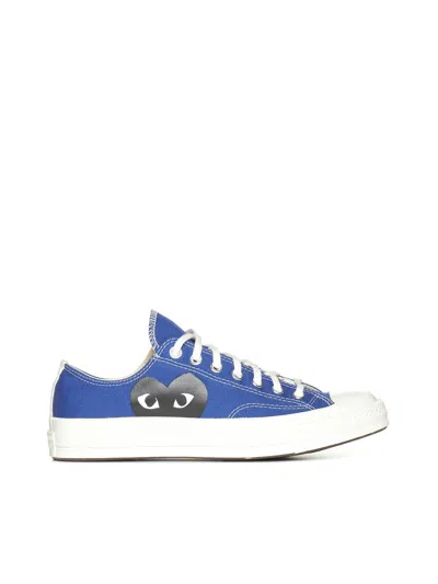 Comme Des Garçons Play Cdg Play Sneakers In Blue