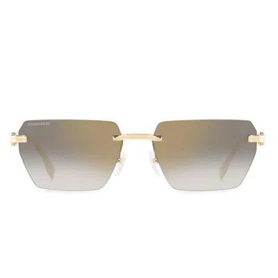 Dsquared2 Sunglasses In Gold