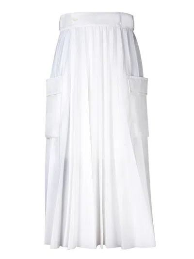 Sacai Skirts In White