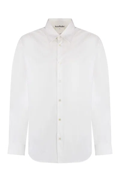 Acne Studios Cotton Shirt In White