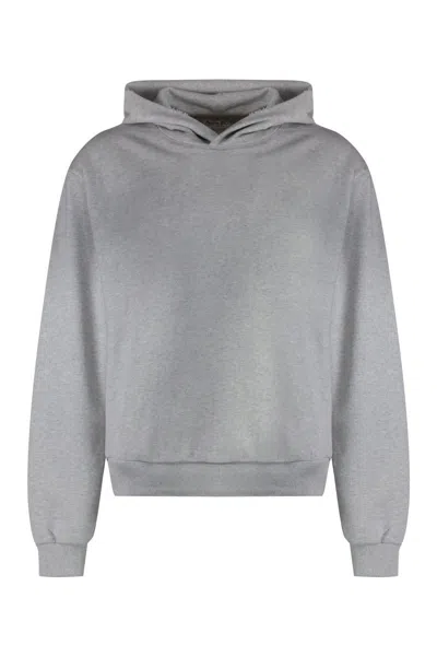 Acne Studios Hooded Sweatshirt In Grey