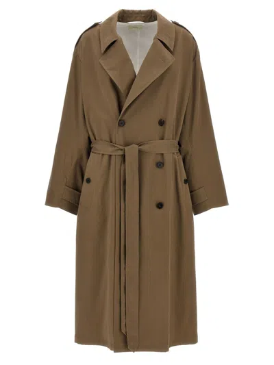 The Row Montrose Coats, Trench Coats In Gray