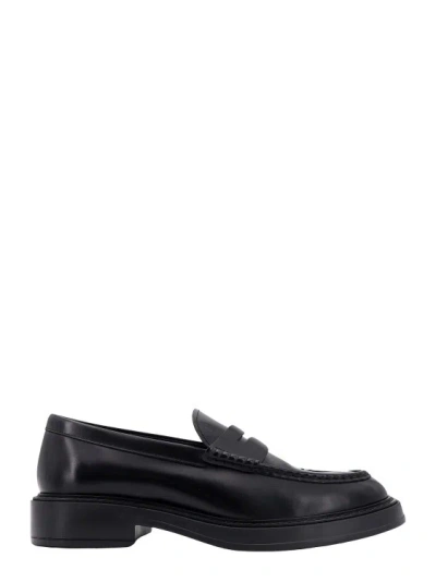 Tod's Leather Loafer In Black