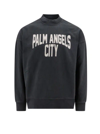 Palm Angels Sweatshirt In Black