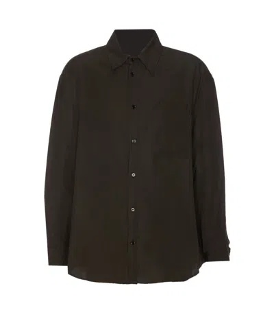 Lemaire Shirts In Brown