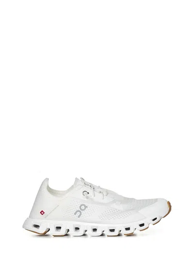 On Cloud 5 Coast Trainers In Undyed,white