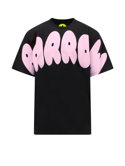 Barrow Logo-print Cotton T-shirt In Nero