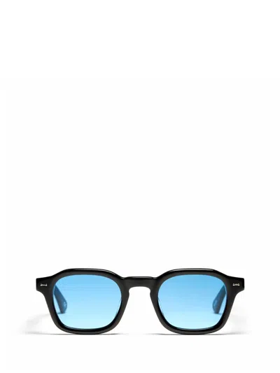 Peter And May Sunglasses In Black / Blue