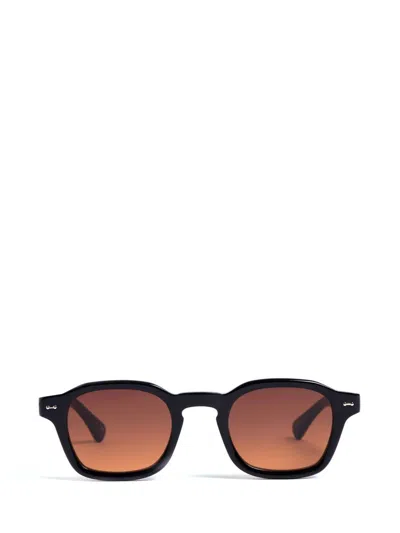 Peter And May Sunglasses In Black / Storm