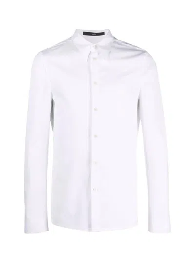 Sapio Classic Cotton Shirt Clothing In White