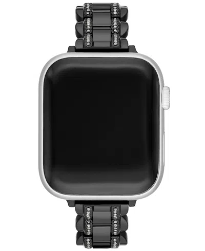 Kate Spade Black Stainless Steel 38-45mm Band For Apple Watch