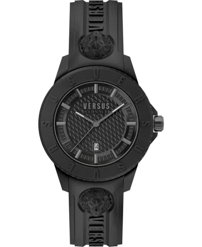 Versus Tokyo R Strap Watch In Black