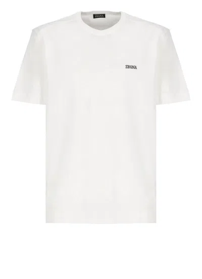 Zegna T-shirt  In White