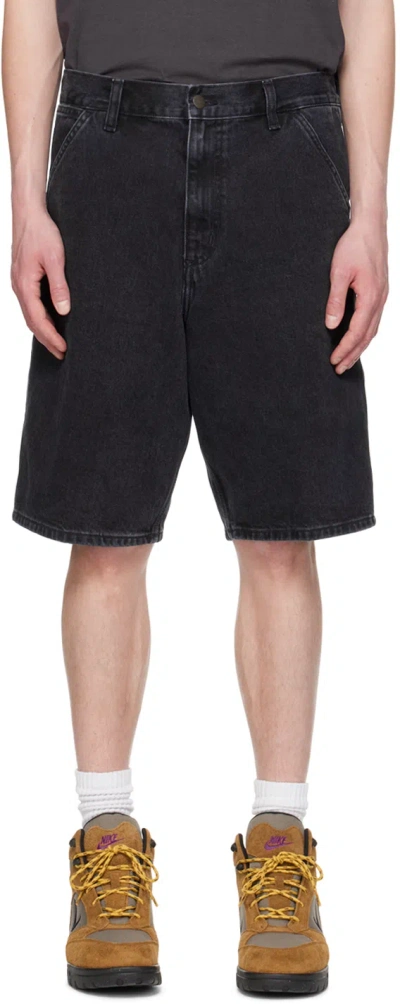 Carhartt Wip Shorts In 89 Black