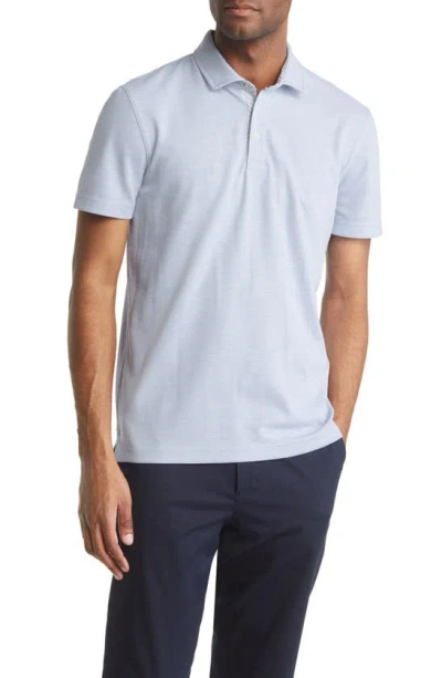 Ted Baker Monlaco Regular Fit Polo In Pale Blue