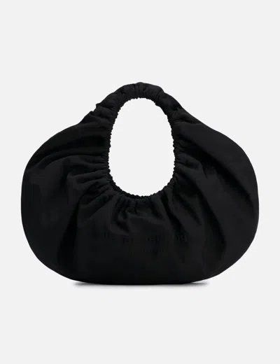 Alexander Wang Medium Crescent Shoulder Bag In Black