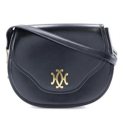 Hermes Hermès Lift Black Leather Shoulder Bag ()