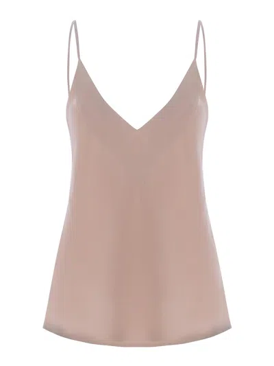 Forte Forte Top Forte_forte Made Of Silk In Light Pink