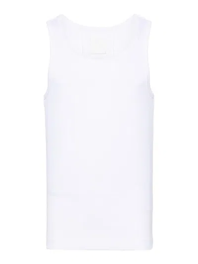 Givenchy White Extra Slim Fit Tank Top