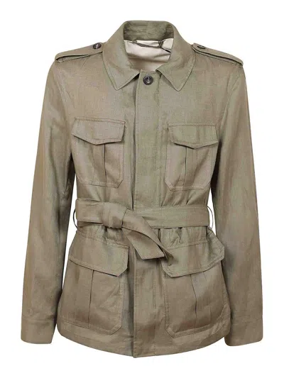 Montedoro Field Jacket Clothing In Brown
