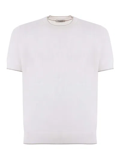 Paolo Pecora T-shirt Cotton Thread In White