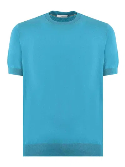Paolo Pecora T-shirt In Light Blue