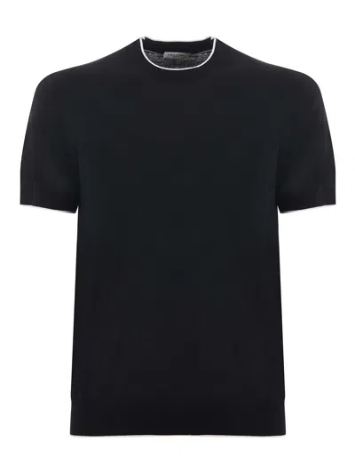 Paolo Pecora T-shirt In Black