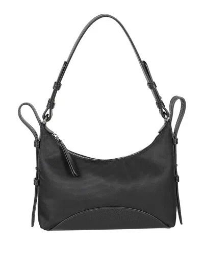 Zanellato Mita Panelled Shoulder Bag In Black
