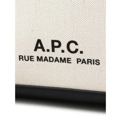 Apc A.p.c. Handbags. In White